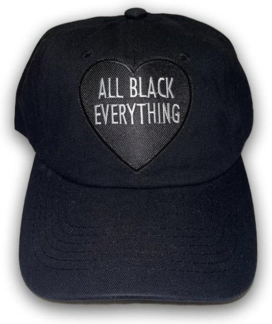 All Black Everything Dad Hat