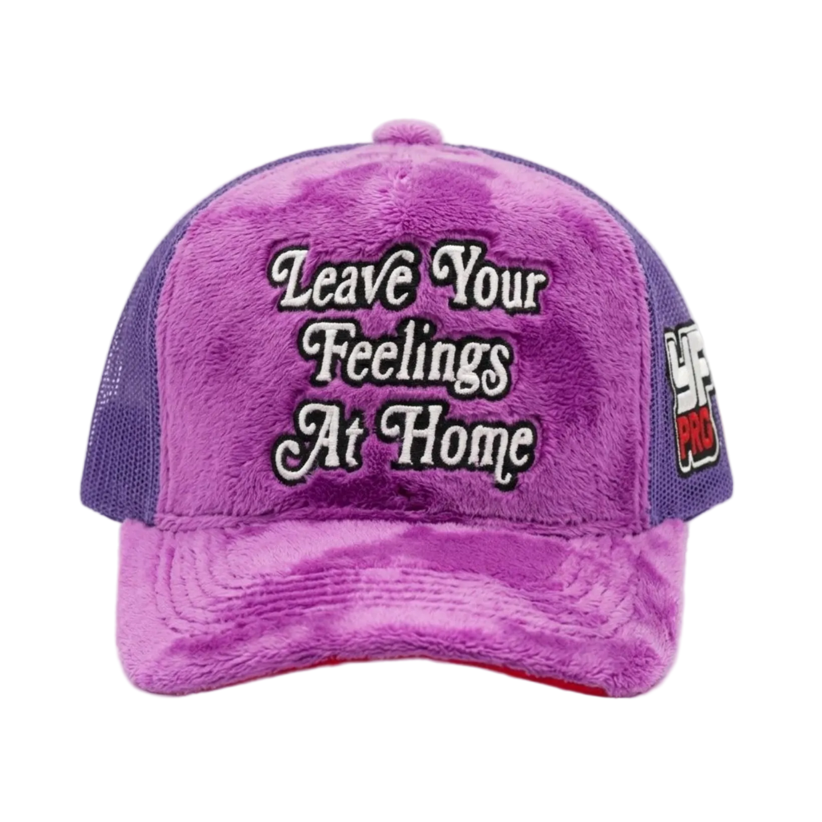 Leave Your Feelings At Home Purple Fur